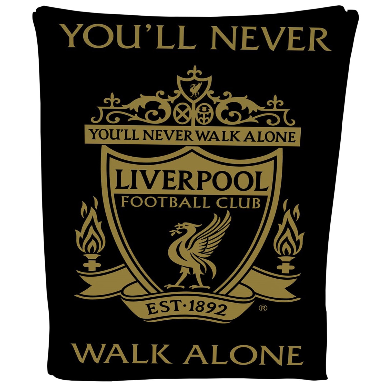 Liverpool FC football blanket